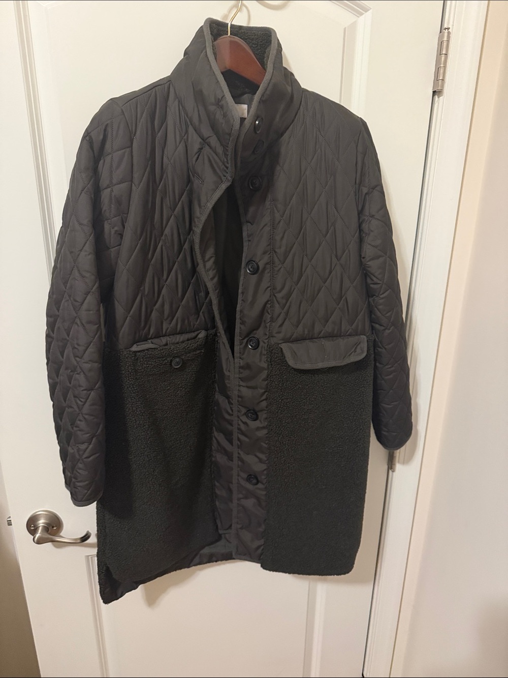 Loft Puffer Sherpa Jacket